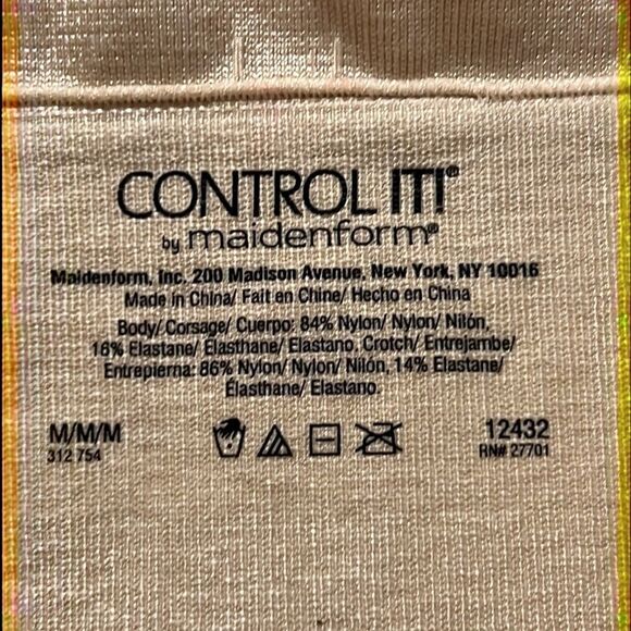 NWT Maidenform High Waist Firm Control Brief Shapewear - Size Medium - Picture 6 of 10